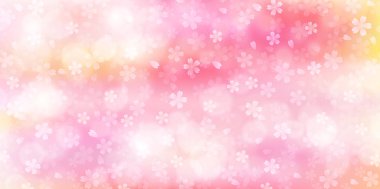 Kiraz çiçeği bahar çiçeği arka planı