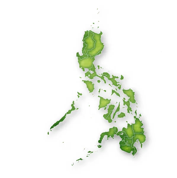 Філіппіни Карту Рамка Піктограми — стоковий вектор