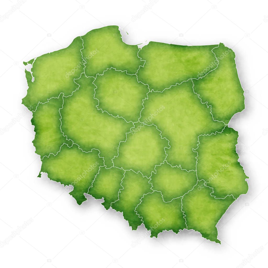 Poland Map Frame Icon