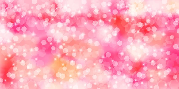 春天粉红色的光背景 — 图库矢量图片