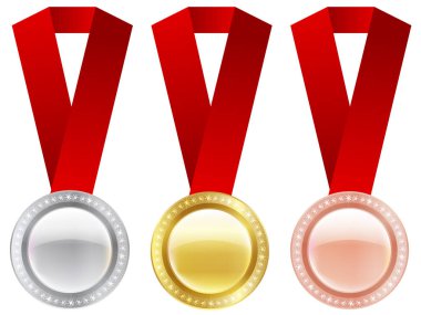 Altın madalya gümüş simgesi