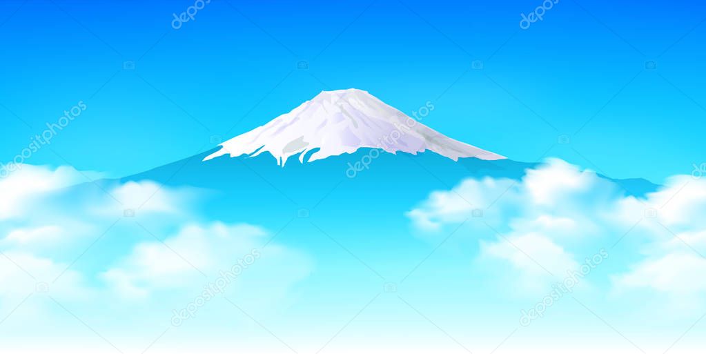 Mount Fuji Japan sky scenery