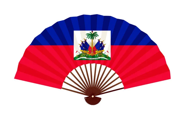 Haiti Flagga Symbolikon — Stock vektor