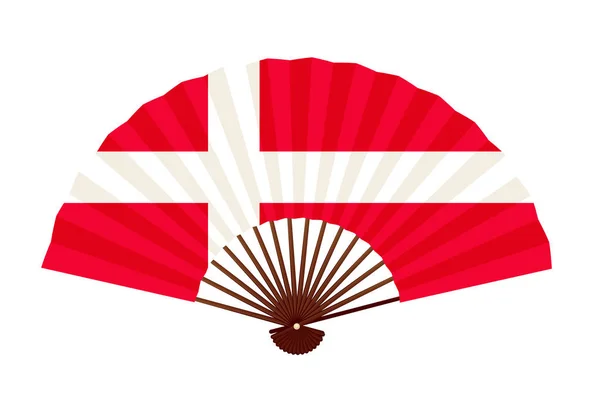 Symbol Der Dänischen Nationalflagge — Stockvektor