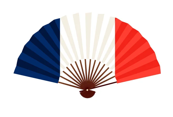 France Icône Symbole Drapeau National — Image vectorielle