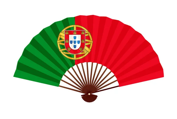 Ícone Símbolo Bandeira Nacional Portugal —  Vetores de Stock