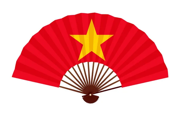 Vietnam Symbole Drapeau National Icône — Image vectorielle