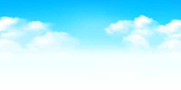 Sky clouds landscape background
