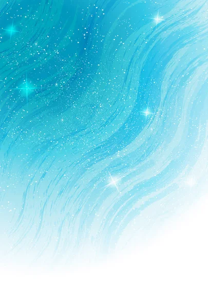Tanabata Milchstraße Himmel Hintergrund — Stockvektor