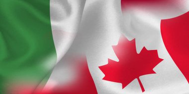 Rugby ulusal bayrağı İtalya Kanada