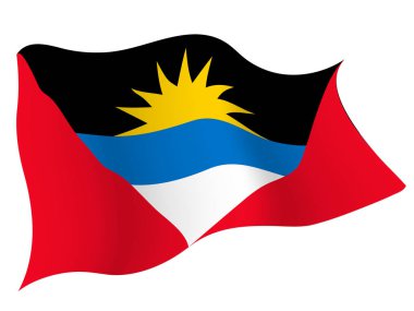 Antigua ve Barbuda ülke bayrağı simgesi