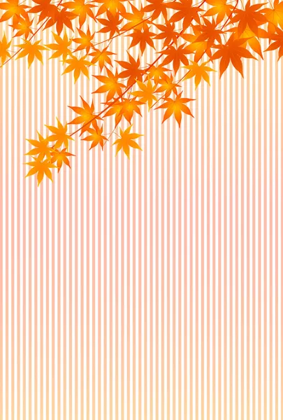 Feuilles Automne Fond Feuilles Érable — Image vectorielle