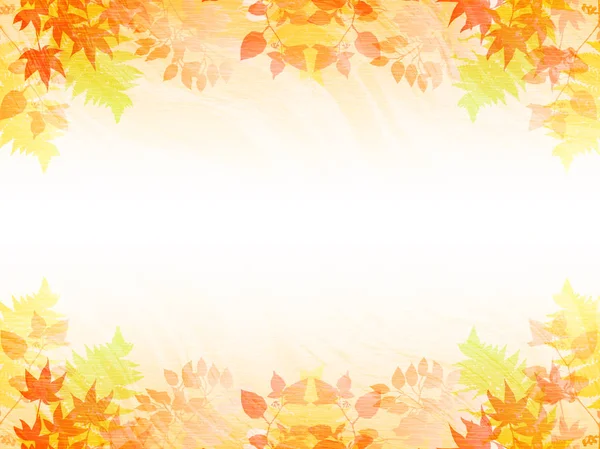 Autumn Leaves Maple Leaves Background — Stock Vector