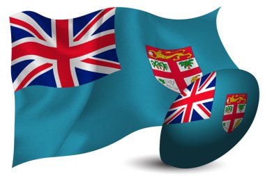 Fiji rugby topu ulusal bayrak