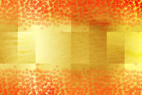 紅葉カエデの葉背景 — ストックベクタ