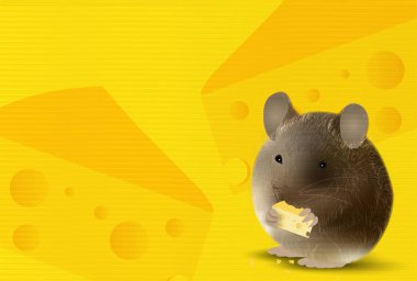 fare yeni yıl kartı Japon Kağıt arka plan