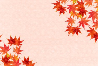 Sonbahar akçaağaç yaprakları arka plan yaprakları