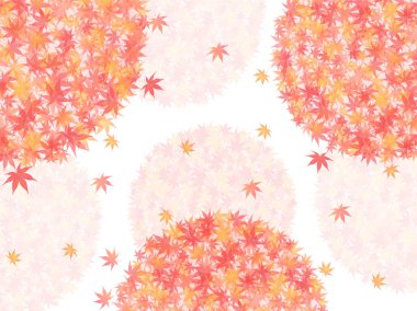 Sonbahar akçaağaç yaprakları arka plan yaprakları