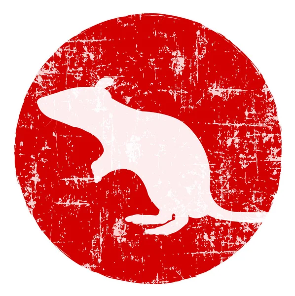 fare Yeni yıl kartı Sevimli simgesi