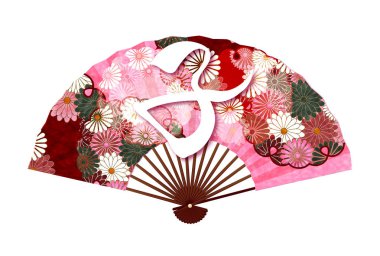 fare Yeni yıl kartı Japon desen simgesi