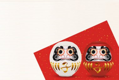 fare yeni yıl kartı Japon Kağıt arka plan