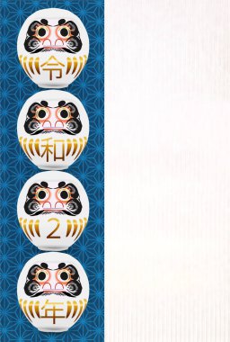 fare yeni yıl kartı Japon Kağıt arka plan