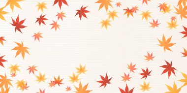 Sonbahar yaprakları akçaağaç sonbahar arkaplanı