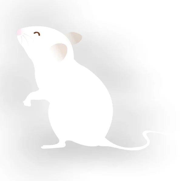 Мишка Новорічна Картка Мила Іконка — стоковий вектор