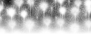 Havai fişekler yaz festivali arka planı