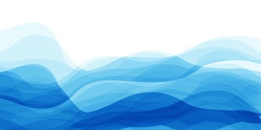 Okyanus Dalgaları Yaz karşılama arkaplanı