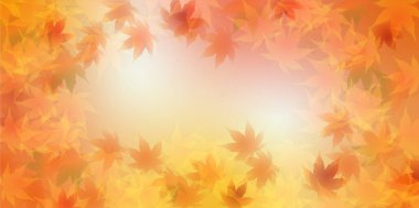 Sonbahar yaprakları akçaağaç sonbahar arkaplanı