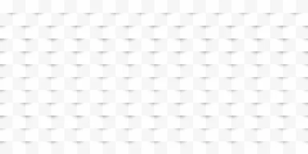 三维正方形白色轮廓背景 — 图库矢量图片