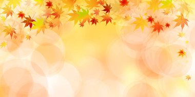 Sonbahar yaprakları akçaağaç sonbahar arkaplanı