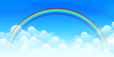 Gökyüzü bulutları manzara ışık arkaplanı