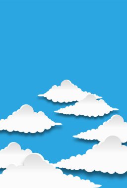 Gökyüzü bulutları manzara ışık arkaplanı