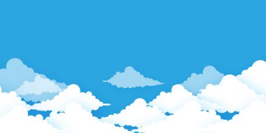 Gökyüzü bulutları manzara ışık arkaplanı