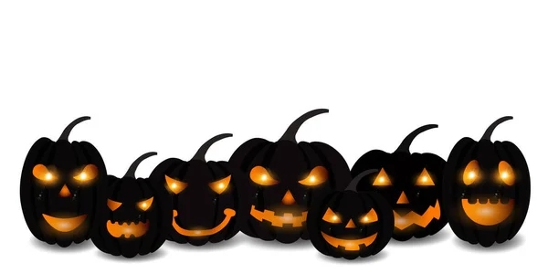 Halloween Calabaza Encantado Icono Otoño — Archivo Imágenes Vectoriales