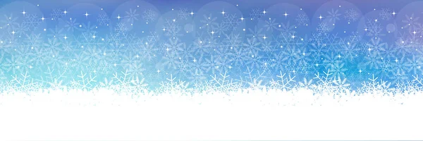 Navidad Nieve Invierno Luz Fondo — Vector de stock
