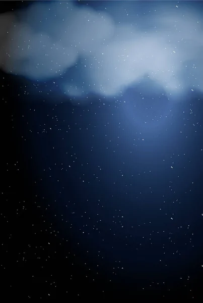 夜空ハロウィン風景の背景 — ストックベクタ