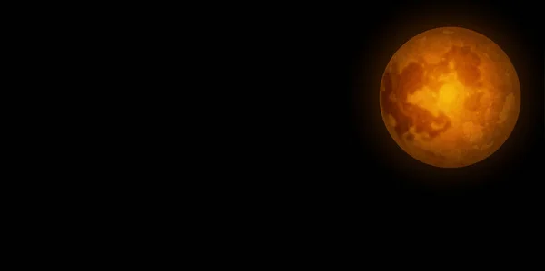Halloween Księżyc Oglądanie Nocy Tło — Wektor stockowy
