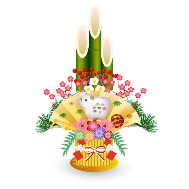 Ox Yeni Yıl Kart Zodiac simgesi