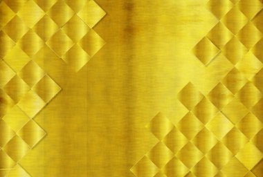 Altın Yeni Yıl Kartı Japon kağıt geçmişi