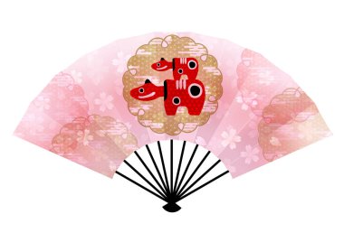 İnek Yeni Yıl Kartı Zodiac simgesi