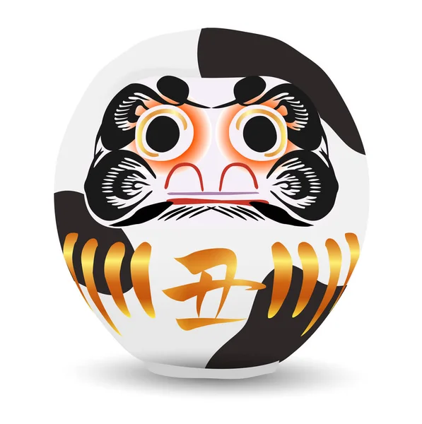 İnek Yeni Yıl Kartı Zodiac simgesi