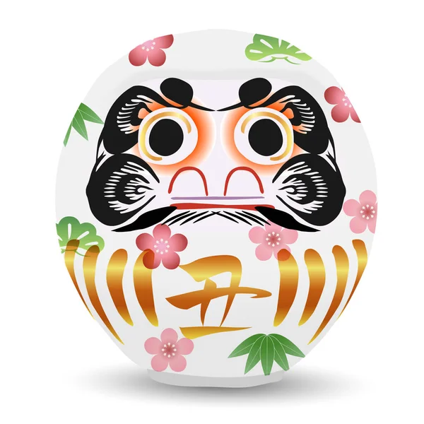 İnek Yeni Yıl Kartı Zodiac simgesi