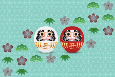 İnek Yeni Yıl kartı Zodiac geçmişi