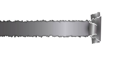 Kağıt üç boyutlu siluet arkaplanını kırıyor