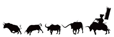 İnek Yeni Yıl Kartı Zodiac simgesi