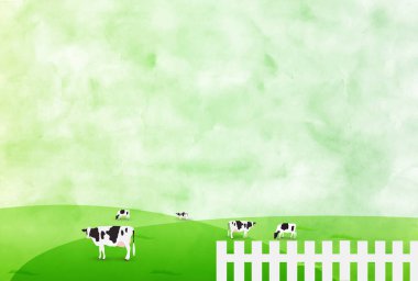 İnek Yeni Yıl kartı Zodiac geçmişi