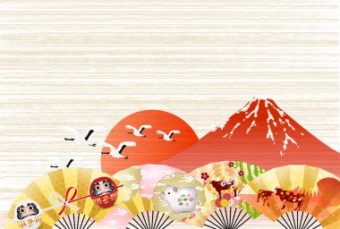 İnek Yeni Yıl kartı Zodiac geçmişi